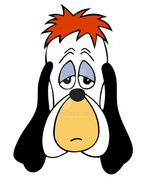 Droopy Dog Machine Embroidery Design Digital File. . Cartoon droopy dog
